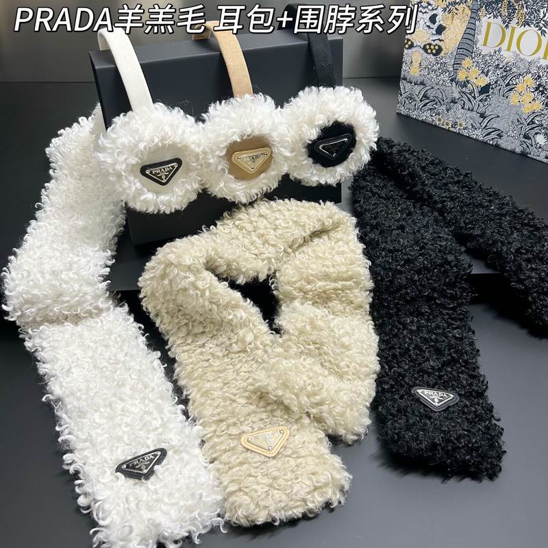 Prada scarf earmuff dx11